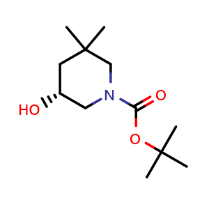 tert-butyl (R)-5-hydroxy-3,3-dimethylpiperidine-1-carboxylate