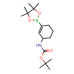 tert-butyl N-[3-(4,4,5,5-tetramethyl-1,3,2-dioxaborolan-2-yl)cyclohex-2-en-1-yl]carbamate