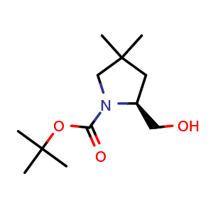 tert-butyl (2S)-2-(hydroxymethyl)-4,4-dimethylpyrrolidine-1-carboxylate