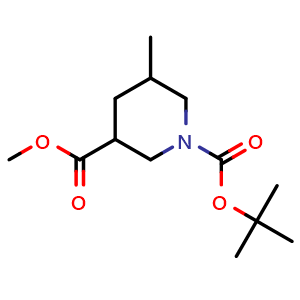 1-tert-butyl 3-methyl 5-methylpiperidine-1,3-dicarboxylate