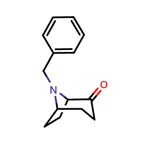 8-benzyl-8-azabicyclo[3.2.1]octan-2-one
