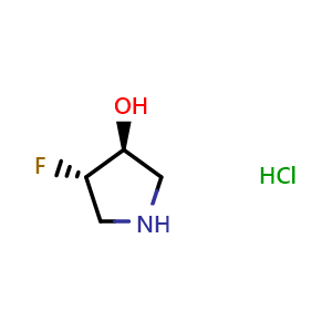 (3S,4S)-4-fluoropyrrolidin-3-ol hydrochloride