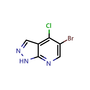 5-bromo-4-chloro-1H-pyrazolo[3,4-b]pyridine