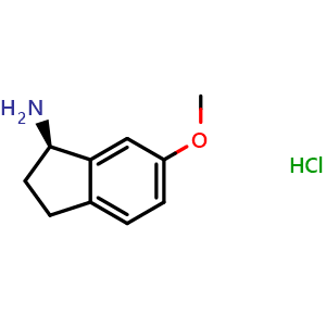 (1R)-6-methoxy-2,3-dihydro-1H-inden-1-amine hydrochloride