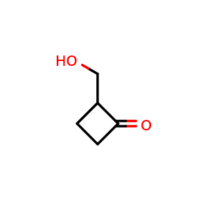 2-(hydroxymethyl)cyclobutan-1-one
