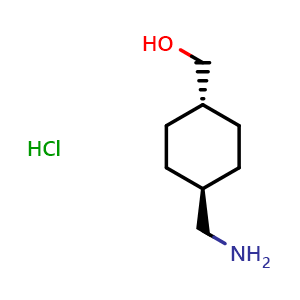 trans-4-(aminomethyl)cyclohexanemethanol hydrochloride