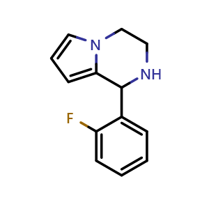 1-(2-Fluorophenyl)-1,2,3,4-tetrahydropyrrolo[1,2-a]pyrazine