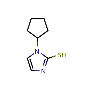 1-cyclopentyl-1H-imidazole-2-thiol