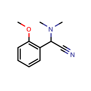 (dimethylamino)(2-methoxyphenyl)acetonitrile