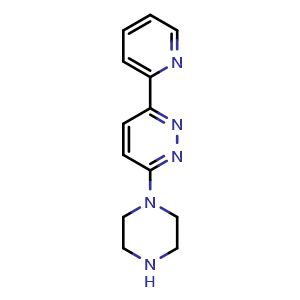 3-piperazin-1-yl-6-pyridin-2-ylpyridazine