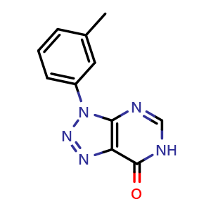3-(3-methylphenyl)-3,6-dihydro-7H-[1,2,3]triazolo[4,5-d]pyrimidin-7-one