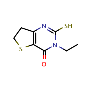3-ethyl-2-mercapto-6,7-dihydrothieno[3,2-d]pyrimidin-4(3H)-one