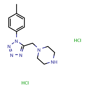 1-{[1-(4-methylphenyl)-1H-tetrazol-5-yl]methyl}piperazine dihydrochloride