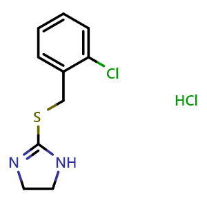 2-[(2-chlorobenzyl)thio]-4,5-dihydro-1H-imidazole hydrochloride