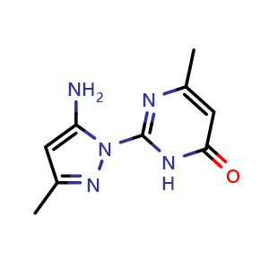 2-(5-Amino-3-methyl-1H-pyrazol-1-yl)-6-methylpyrimidin-4(3H)-one