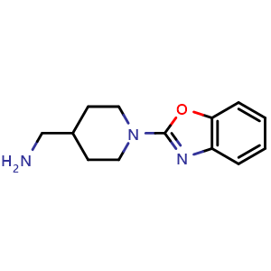 {[1-(1,3-benzoxazol-2-yl)piperidin-4-yl]methyl}amine