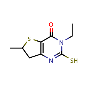 3-ethyl-2-mercapto-6-methyl-6,7-dihydrothieno[3,2-d]pyrimidin-4(3H)-one