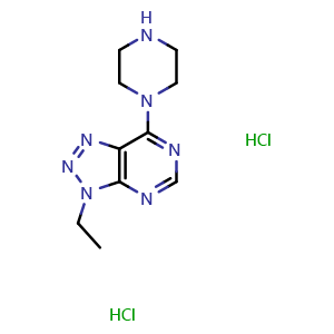 3-ethyl-7-piperazin-1-yl-3H-[1,2,3]triazolo[4,5-d]pyrimidine dihydrochloride