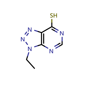 3-ethyl-3H-[1,2,3]triazolo[4,5-d]pyrimidine-7-thiol