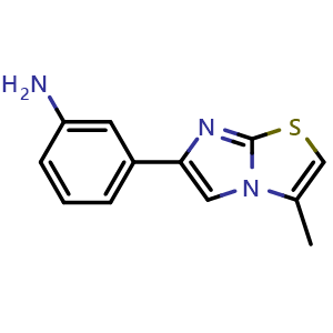 [3-(3-methylimidazo[2,1-{b}][1,3]thiazol-6-yl)phenyl]amine