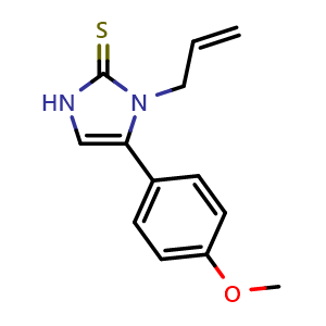 1-allyl-5-(4-methoxyphenyl)-1,3-dihydro-2H-imidazole-2-thione