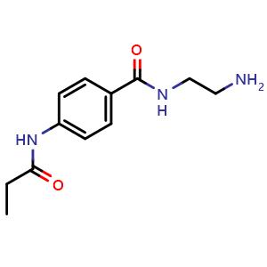 {N}-(2-aminoethyl)-4-(propionylamino)benzamide