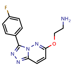 (2-{[3-(4-fluorophenyl)[1,2,4]triazolo[4,3-b]pyridazin-6-yl]oxy}ethyl)amine