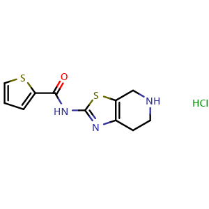 N-(4,5,6,7-tetrahydro[1,3]thiazolo[5,4-c]pyridin-2-yl)thiophene-2-carboxamide hydrochloride