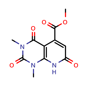 methyl 1,3-dimethyl-2,4,7-trioxo-1,2,3,4,7,8-hexahydropyrido[2,3-d]pyrimidine-5-carboxylate