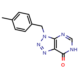 3-(4-methylbenzyl)-3,6-dihydro-7H-[1,2,3]triazolo[4,5-d]pyrimidin-7-one