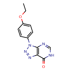 3-(4-ethoxyphenyl)-3,6-dihydro-7H-[1,2,3]triazolo[4,5-d]pyrimidin-7-one