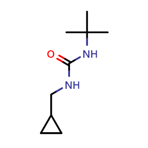 3-tert-butyl-1-(cyclopropylmethyl)urea