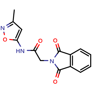 2-(1,3-dioxoisoindolin-2-yl)-N-(3-methylisoxazol-5-yl)acetamide