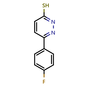 6-(4-fluorophenyl)pyridazine-3-thiol