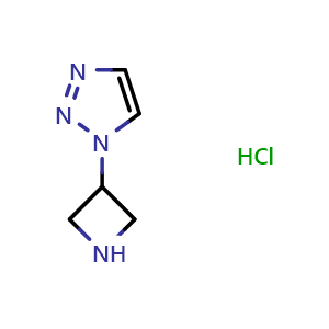 1-(azetidin-3-yl)-1H-1,2,3-triazole hydrochloride