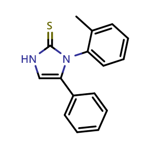 1-(2-methylphenyl)-5-phenyl-1,3-dihydro-2H-imidazole-2-thione