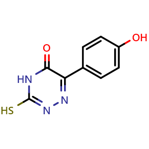 6-(4-Hydroxyphenyl)-3-mercapto-1,2,4-triazin-5(4H)-one