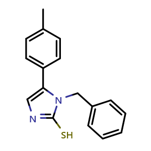 1-benzyl-5-(4-methylphenyl)-1H-imidazole-2-thiol