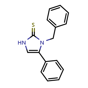 1-benzyl-5-phenyl-1,3-dihydro-2H-imidazole-2-thione
