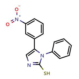 5-(3-nitrophenyl)-1-phenyl-1H-imidazole-2-thiol
