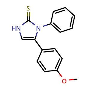 5-(4-methoxyphenyl)-1-phenyl-1,3-dihydro-2H-imidazole-2-thione