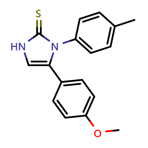 5-(4-methoxyphenyl)-1-(4-methylphenyl)-1,3-dihydro-2H-imidazole-2-thione