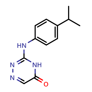 3-((4-isopropylphenyl)amino)-1,2,4-triazin-5(4H)-one