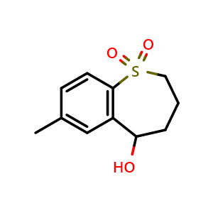 7-Methyl-2,3,4,5-tetrahydro-1-benzothiepin-5-ol 1,1-dioxide