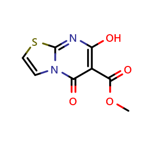 7-Hydroxy-5-oxo-5H-thiazolo[3,2-a]pyrimidine-6-carboxylic acid methyl ester
