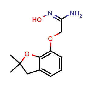 2-((2,2-dimethyl-2,3-dihydrobenzofuran-7-yl)oxy)-N'-hydroxyacetimidamide