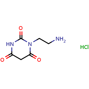 1-(2-aminoethyl)-1,3-diazinane-2,4,6-trione hydrochloride