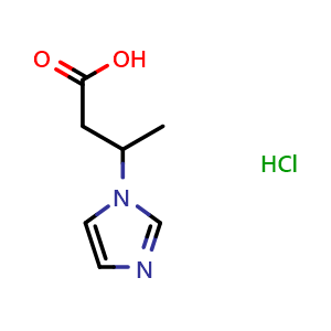 3-(1H-Imidazol-1-yl)butanoic acid hydrochloride