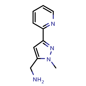 (1-methyl-3-(pyridin-2-yl)-1H-pyrazol-5-yl)methanamine