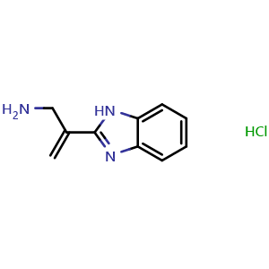 [2-(1H-benzimidazol-2-yl)prop-2-en-1-yl]amine hydrochloride